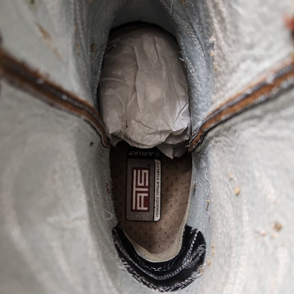 Ariat Heritage R Toe Leather Western Heeled Cowgirl Boots (W Size 8) - Picture 13 of 16